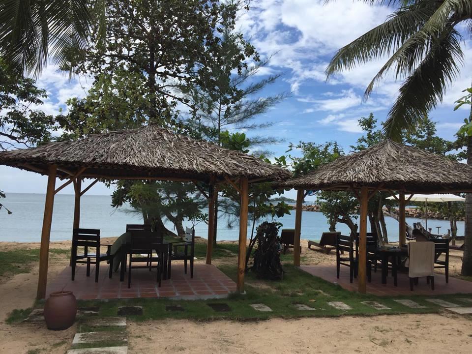 Gold Sand Beach Bungalow Duong Dong Exterior foto